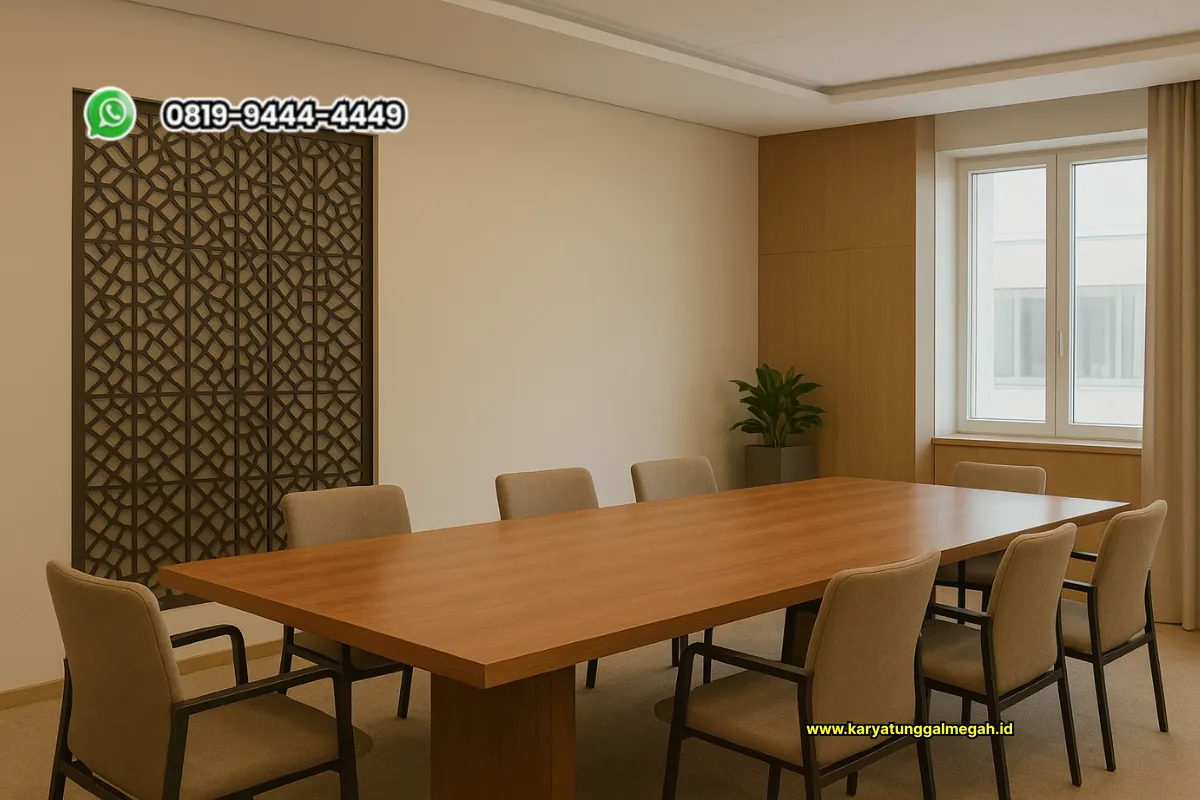 Inspirasi Interior Ruang Meeting Elegan untuk Kantor