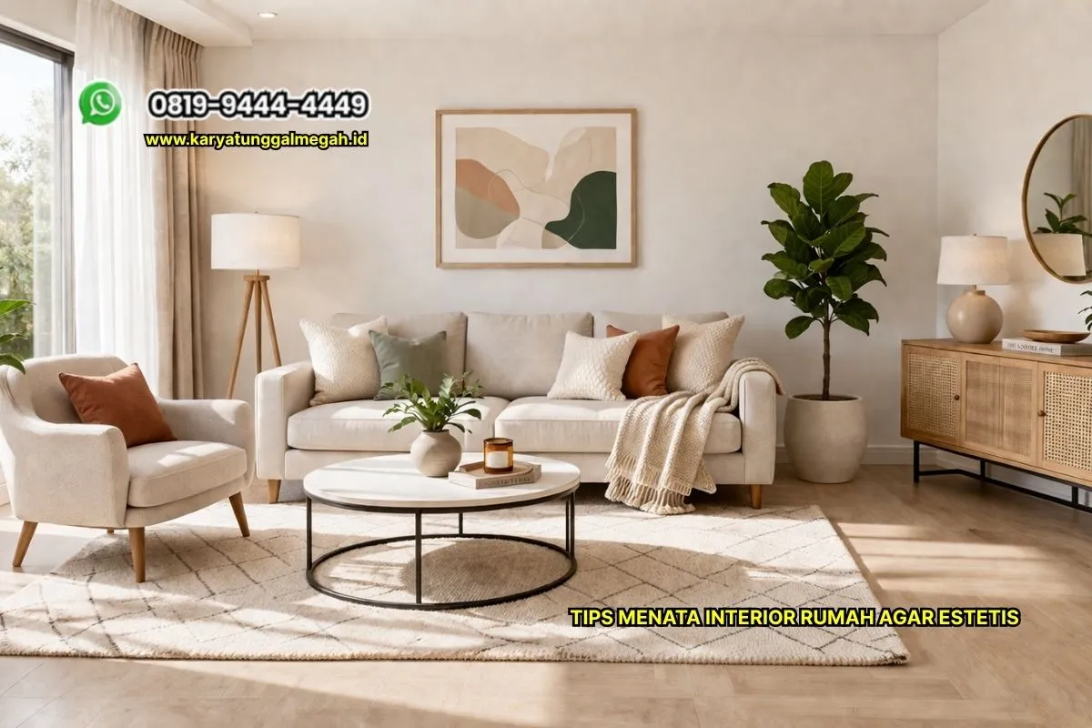 Tips Menata Interior Rumah agar Estetis