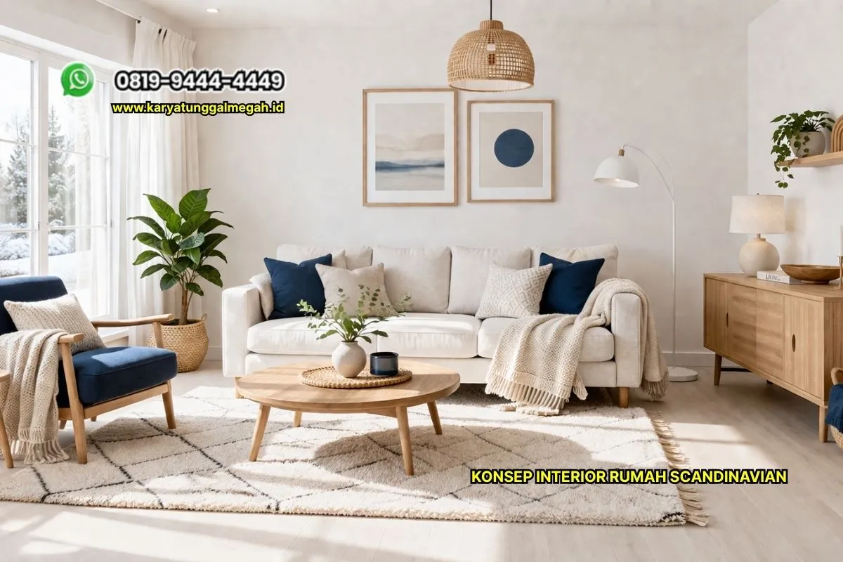 Konsep Interior Rumah Scandinavian