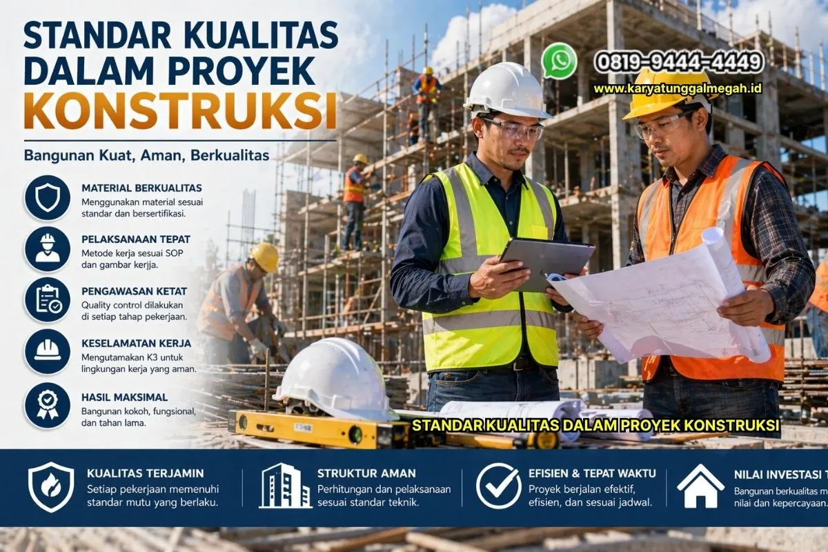 Standar Kualitas dalam Proyek Konstruksi