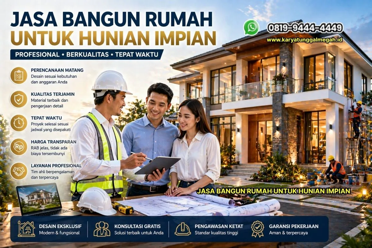 Jasa Bangun Rumah untuk Hunian Impian