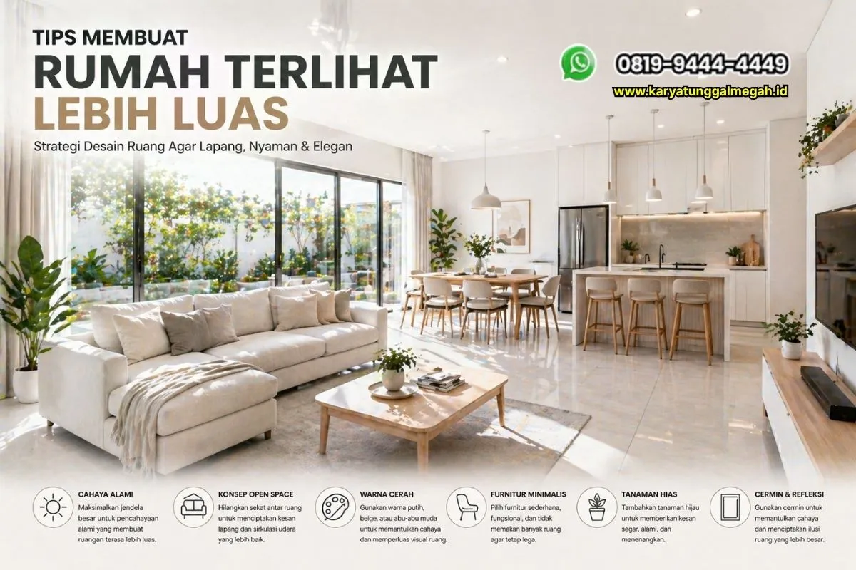 Tips Membuat Rumah Terlihat Lebih Luas
