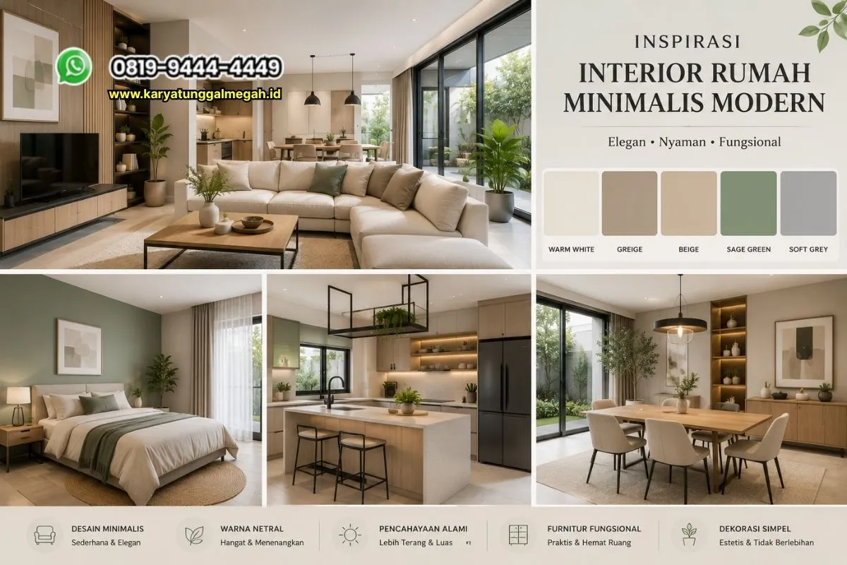 Inspirasi Interior Rumah Minimalis Modern