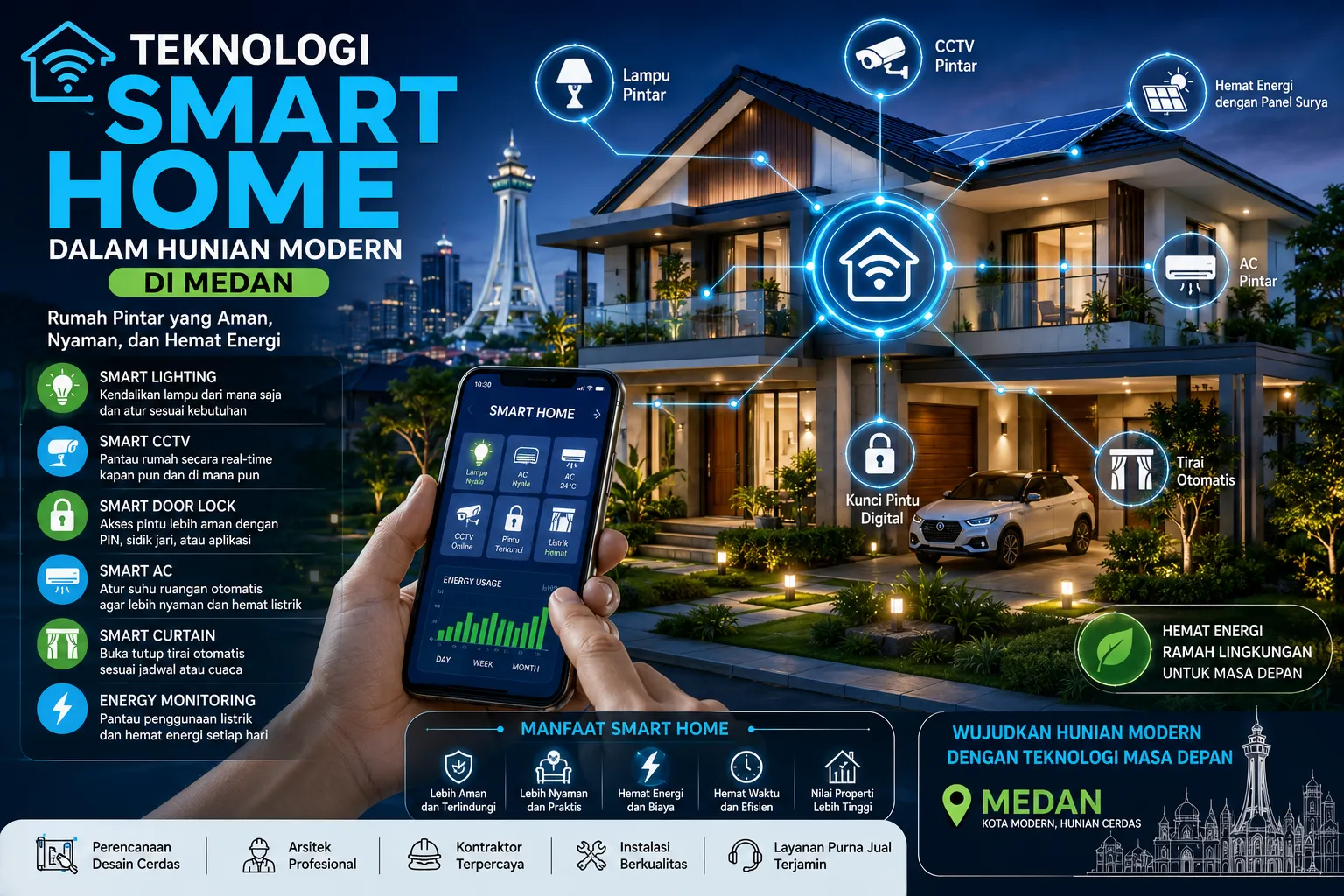 Teknologi Smart Home dalam Hunian Modern