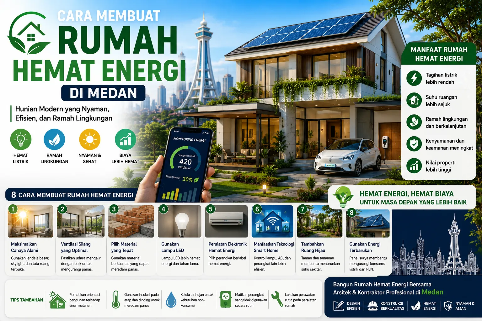 Cara Membuat Rumah Hemat Energi
