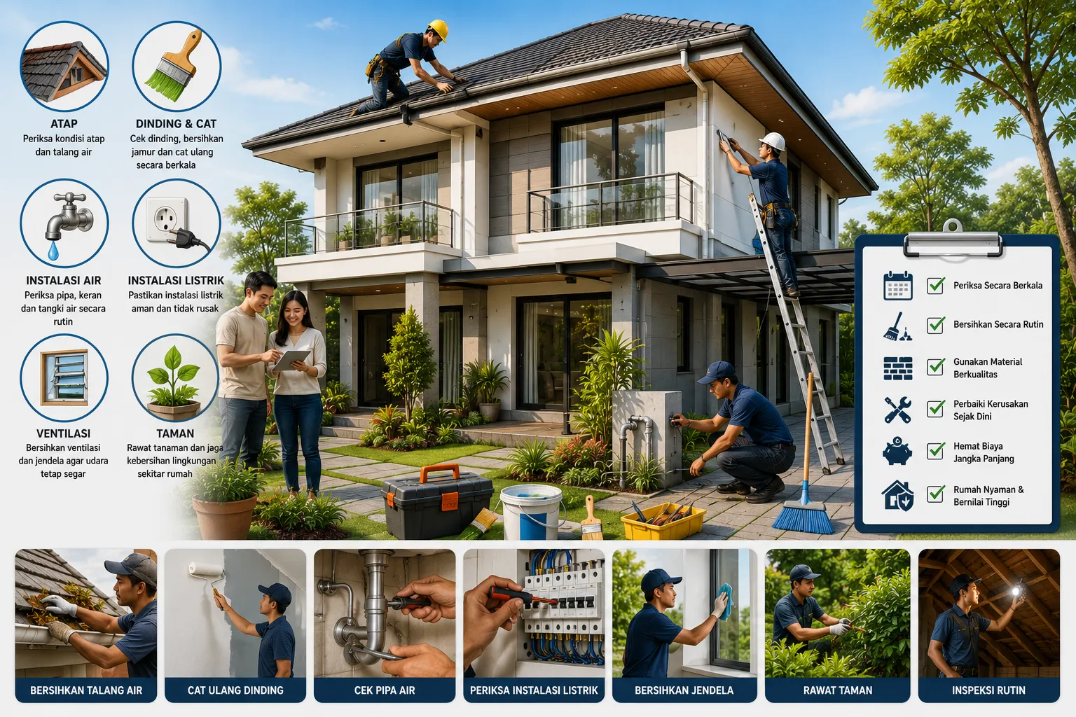 Tips Perawatan Rumah agar Tetap Awet