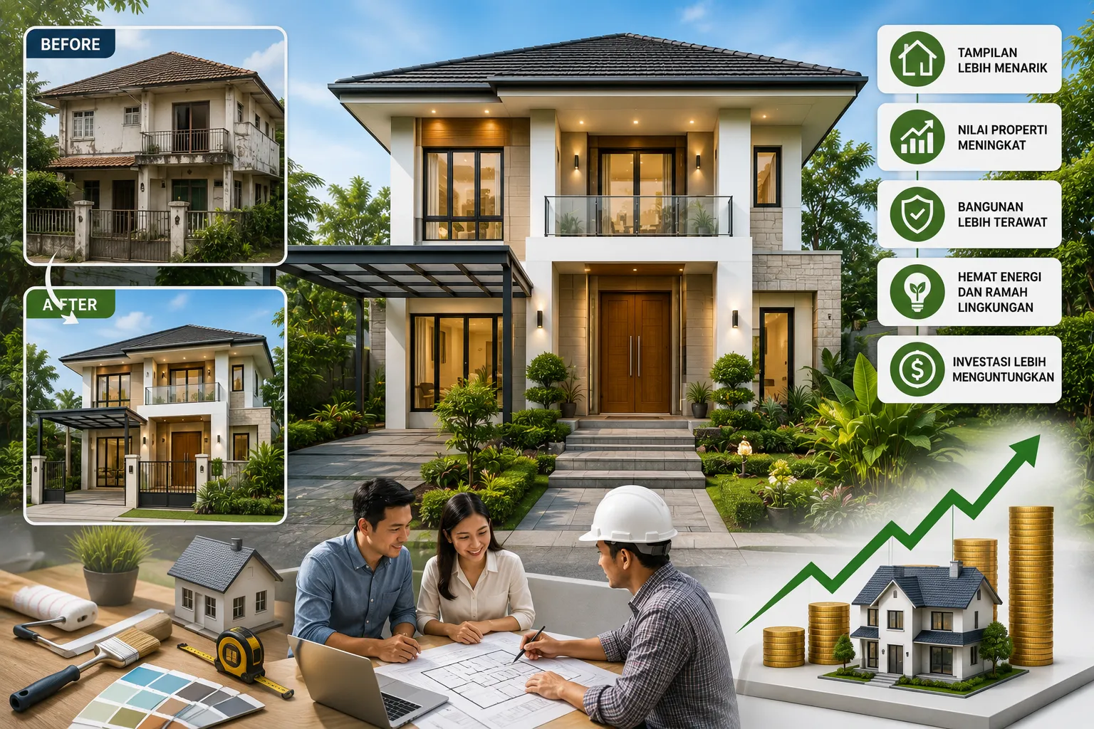 Cara Meningkatkan Nilai Jual Properti Rumah