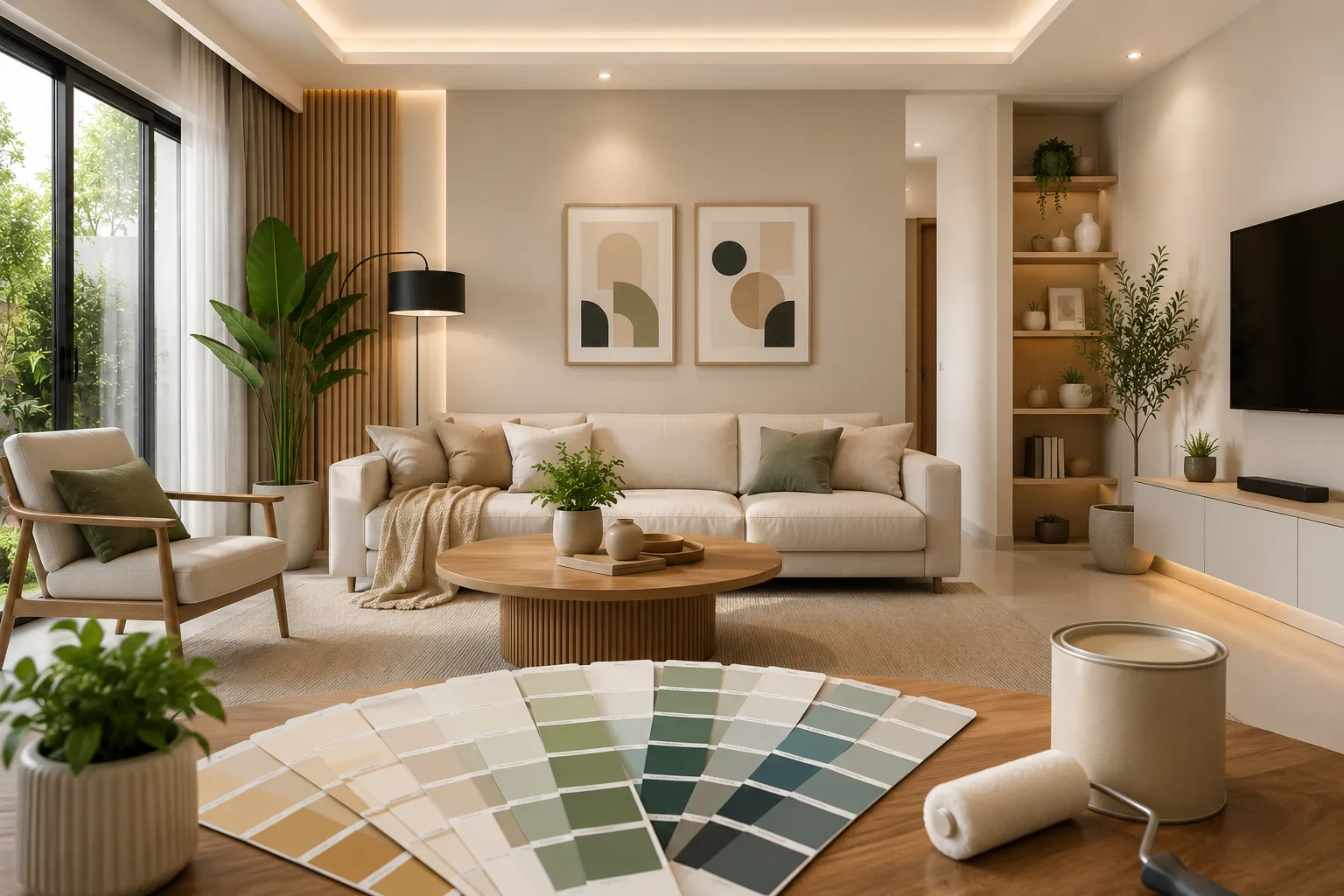 Tips Memilih Warna Cat untuk Ruang Tamu