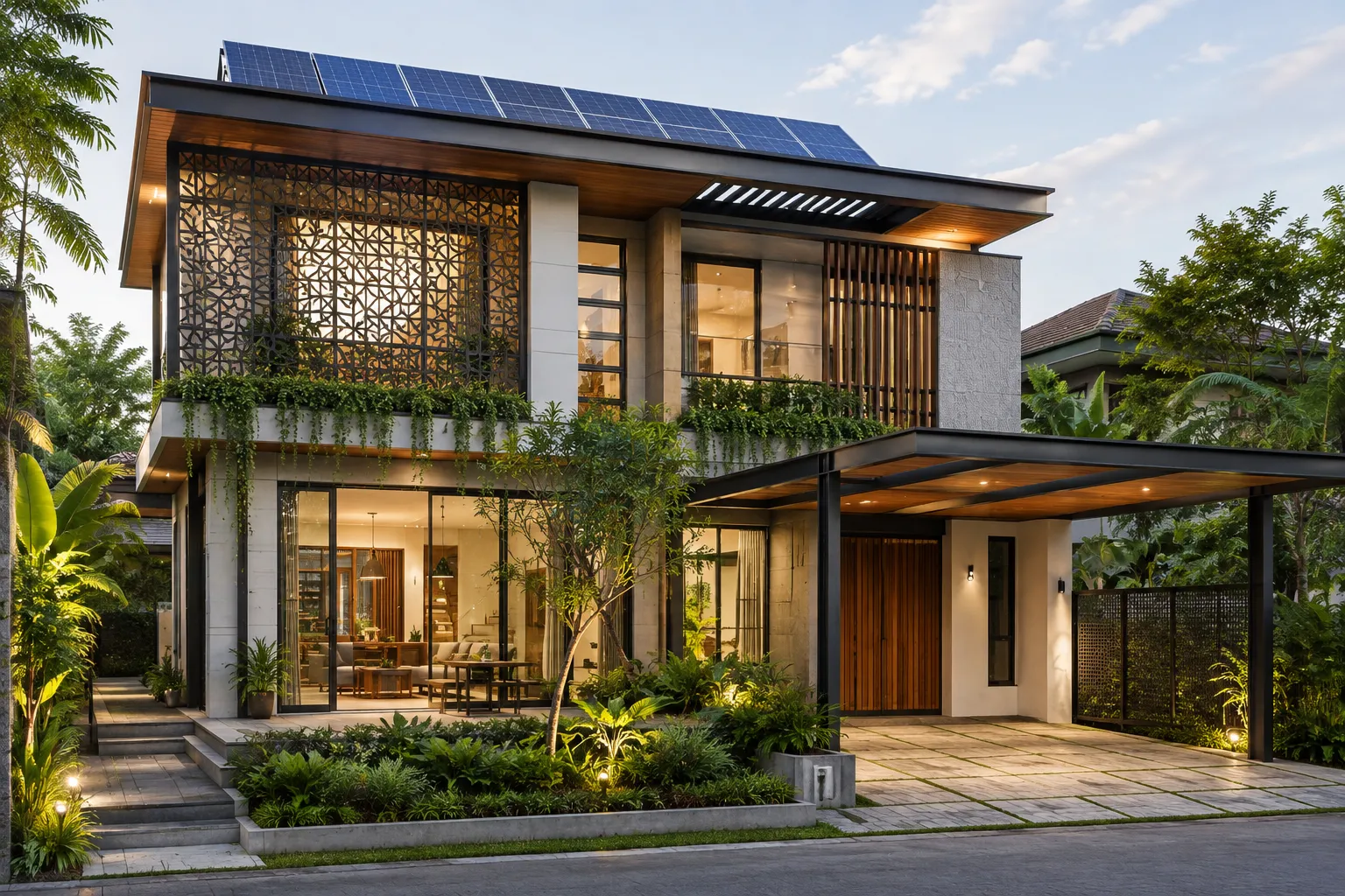 Konsep Rumah Hemat Energi: Solusi Hunian Nyaman dan Efisien