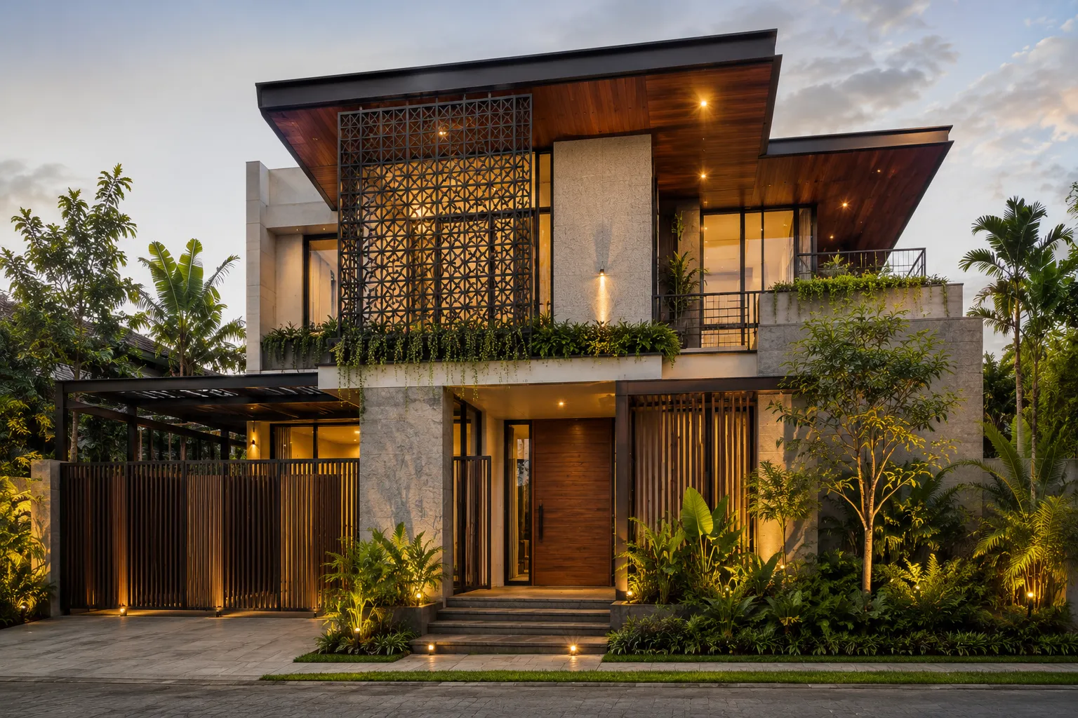 Inspirasi Fasad Rumah Modern