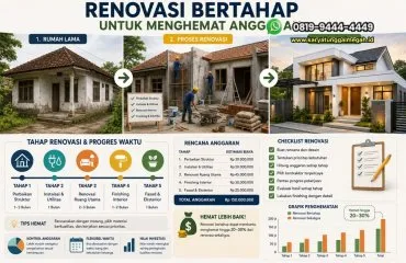 Renovasi Bertahap untuk Menghemat Anggaran