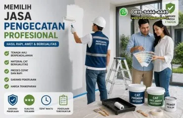 Memilih Jasa Pengecatan Profesional