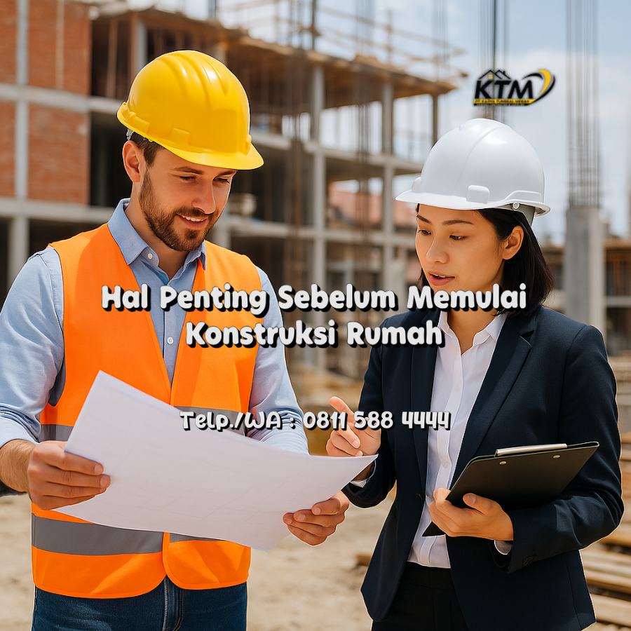 Hal Penting Sebelum Memulai Konstruksi Rumah